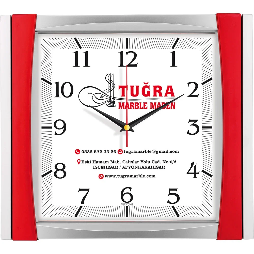 Plastik Duvar Saati