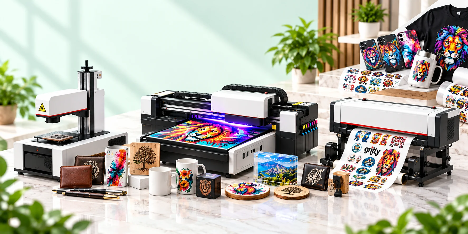 UV Baskı Nedir? UV Baskı Makinesi ile Neler Yapılır? | Gritty