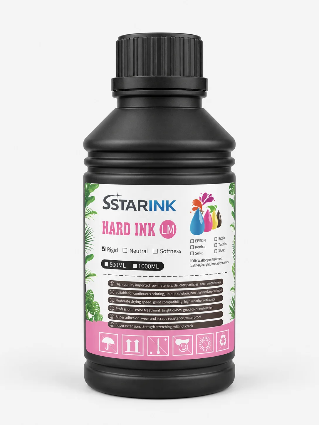 Staring UV Sert Mürekkep Macenta (Magenta) 500 ml