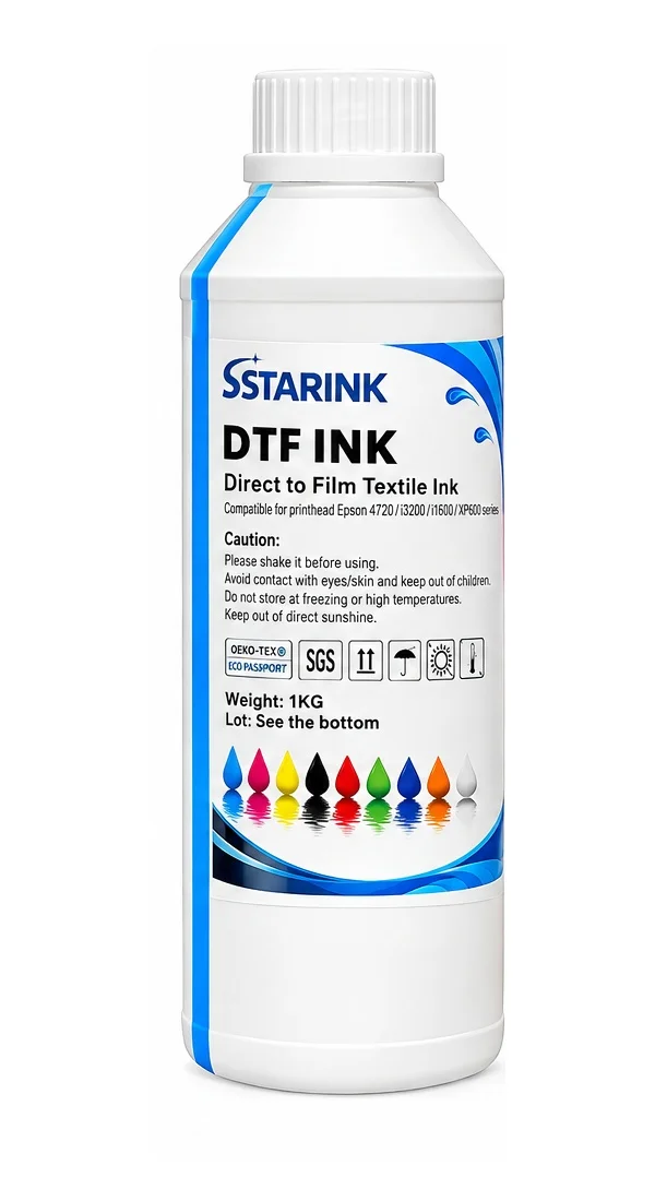 Staring DTF Mürekkep Camgöbeği (Cyan) 1 lt
