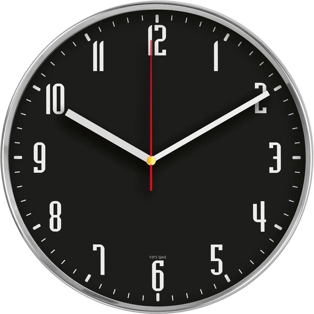 Paslanmaz Metal Duvar Saati