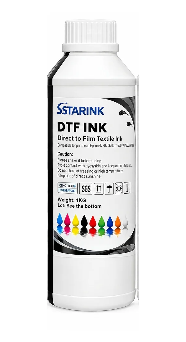 Staring DTF Mürekkep Siyah (Black) 1 lt