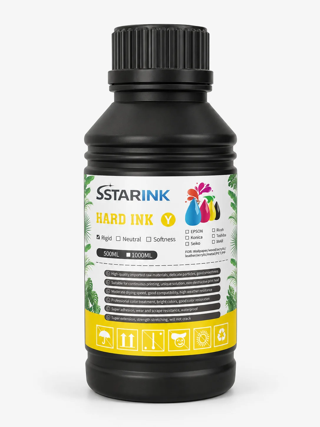 Staring UV Sert Mürekkep Sarı (Yellow) 500 ml