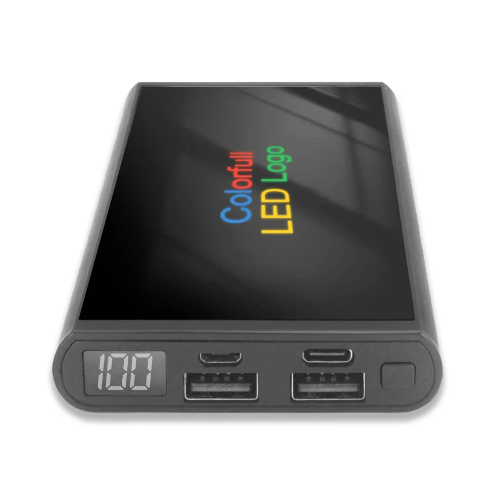 Renkli Işıklı Logo Magsafe 10000 mAh